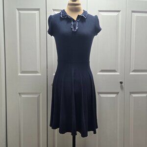 Modcloth Delightfully Tidy Polo Dress Size Medium